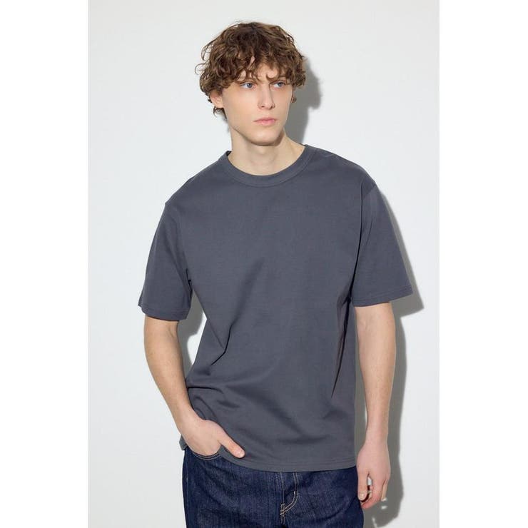 プレミアムコットンベーシック半袖Tシャツ | AZUL BY MOUSSY | 詳細画像26 