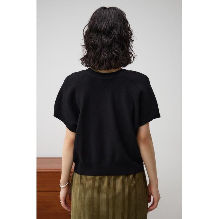 半袖ニットカーディガン | AZUL BY MOUSSY | 詳細画像18 