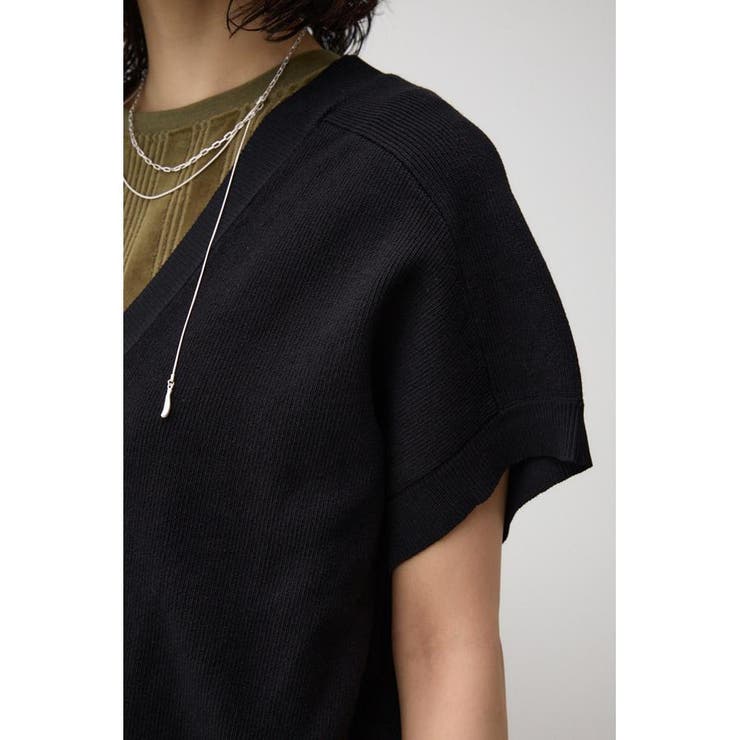 半袖ニットカーディガン | AZUL BY MOUSSY | 詳細画像20 