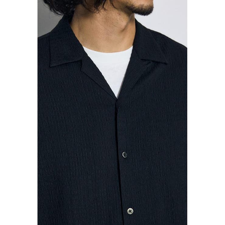 楊柳リラックス半袖シャツ | AZUL BY MOUSSY | 詳細画像8 