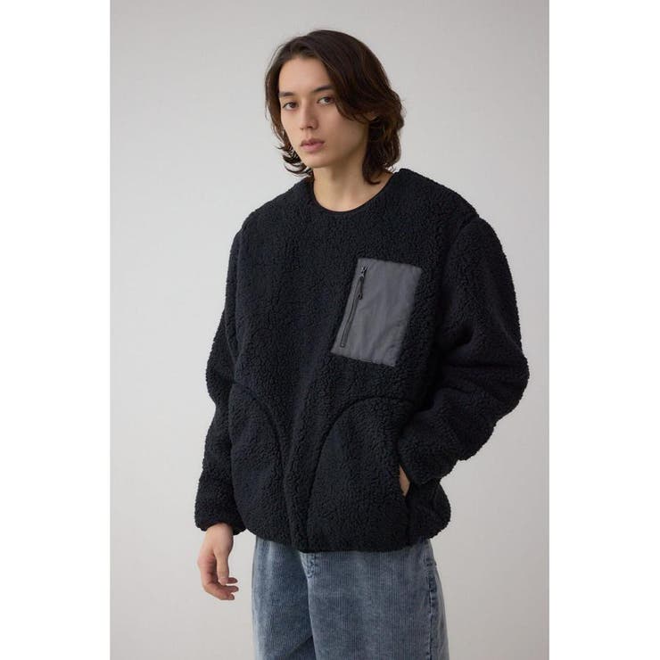 シープボア防風トップス | AZUL BY MOUSSY | 詳細画像3 