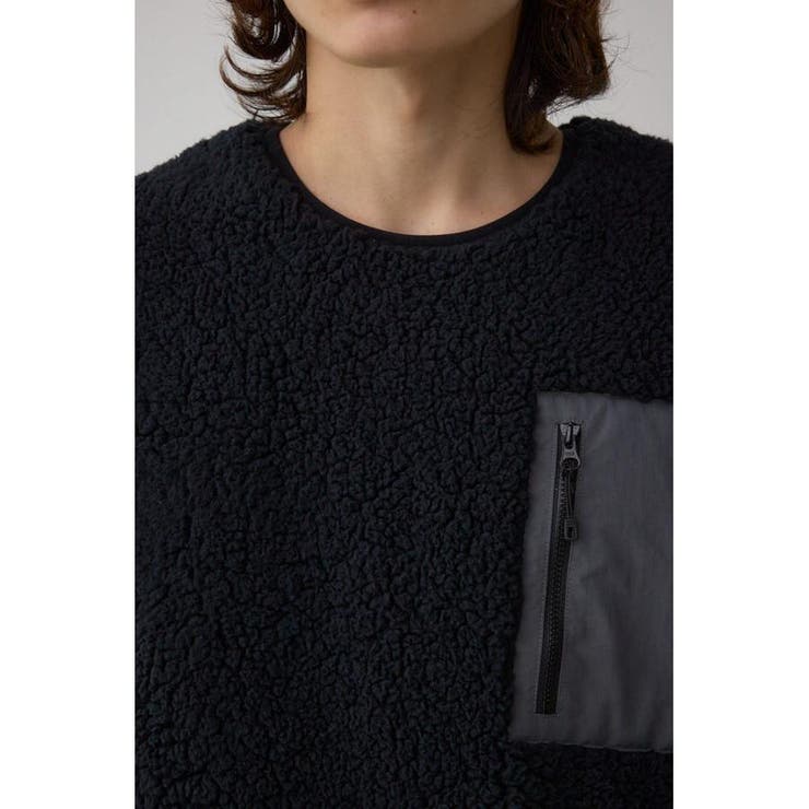 シープボア防風トップス | AZUL BY MOUSSY | 詳細画像8 