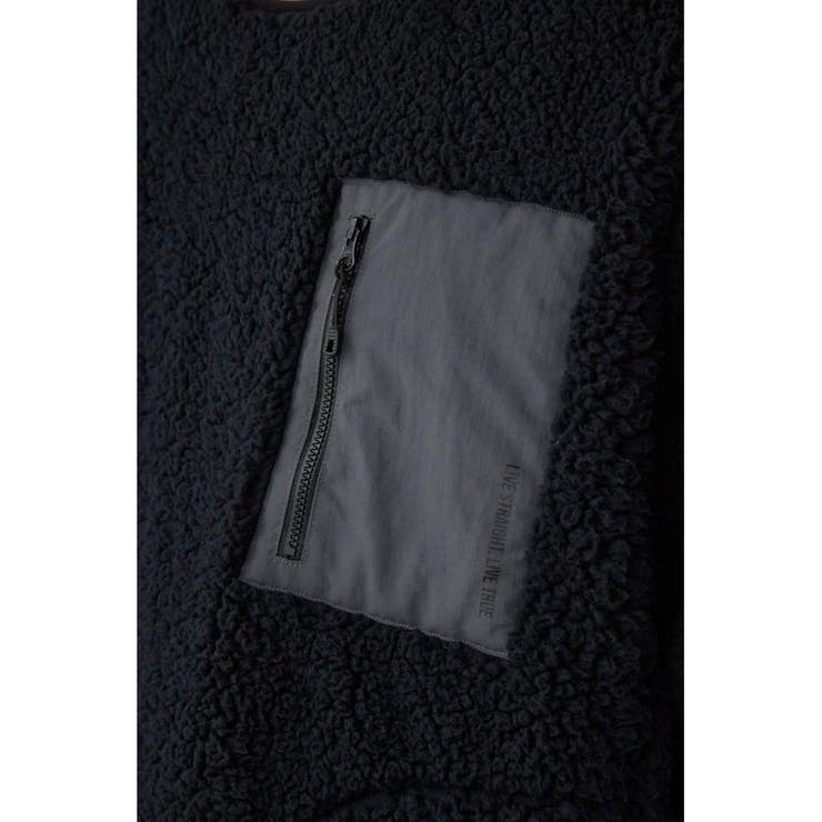 シープボア防風トップス | AZUL BY MOUSSY | 詳細画像9 