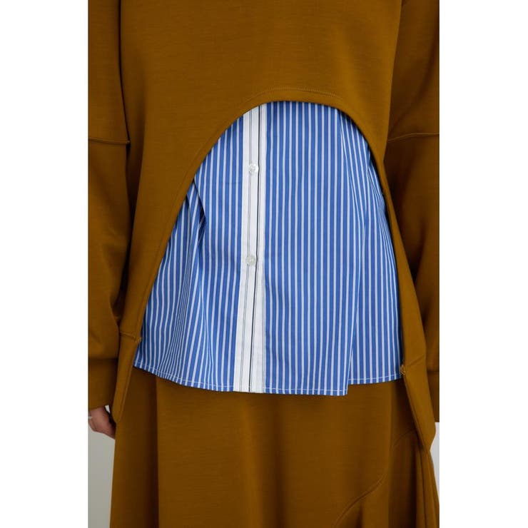 アシンメトリーラウンドフーディー | AZUL BY MOUSSY | 詳細画像21 