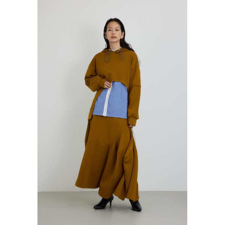 アシンメトリーラウンドフーディー | AZUL BY MOUSSY | 詳細画像15 