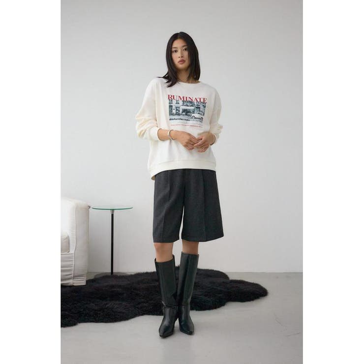 フォトプリントスウェット | AZUL BY MOUSSY | 詳細画像4 