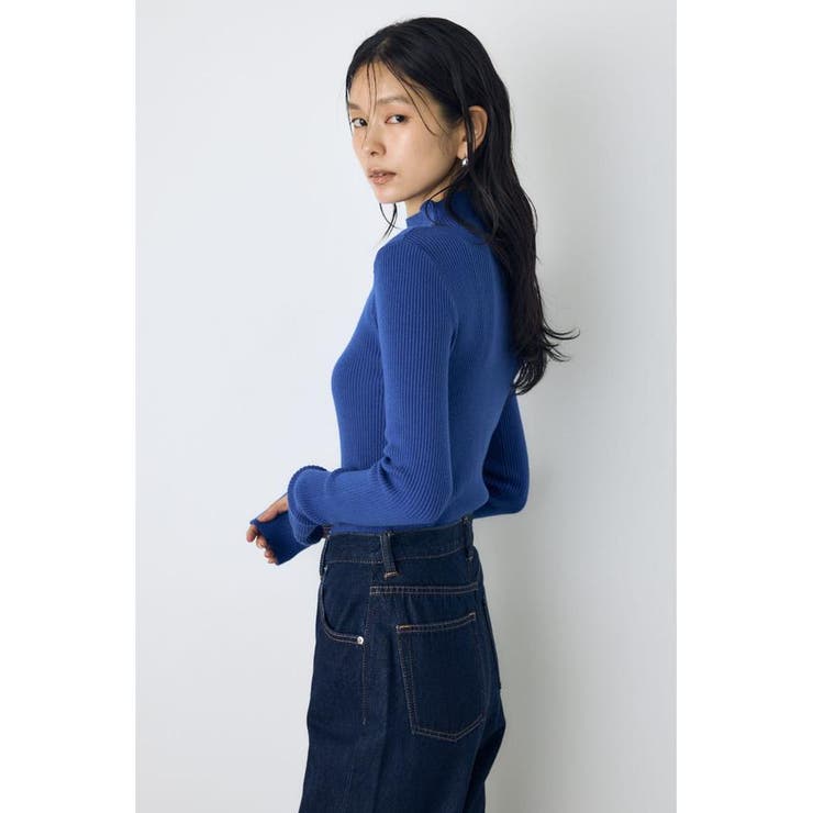サムホールリブハイネックニット | AZUL BY MOUSSY | 詳細画像20 