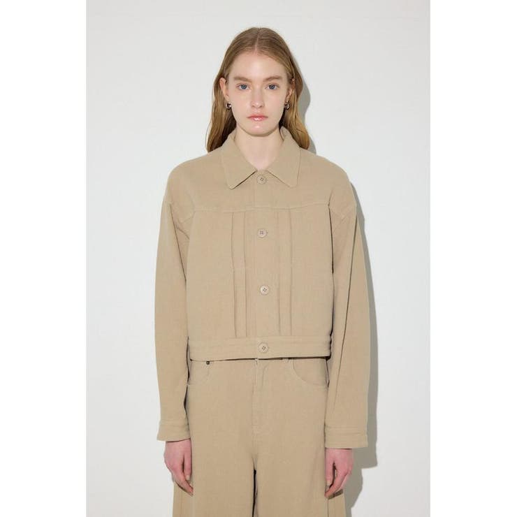 コットンリネンプリーツブルゾン | AZUL BY MOUSSY | 詳細画像42 