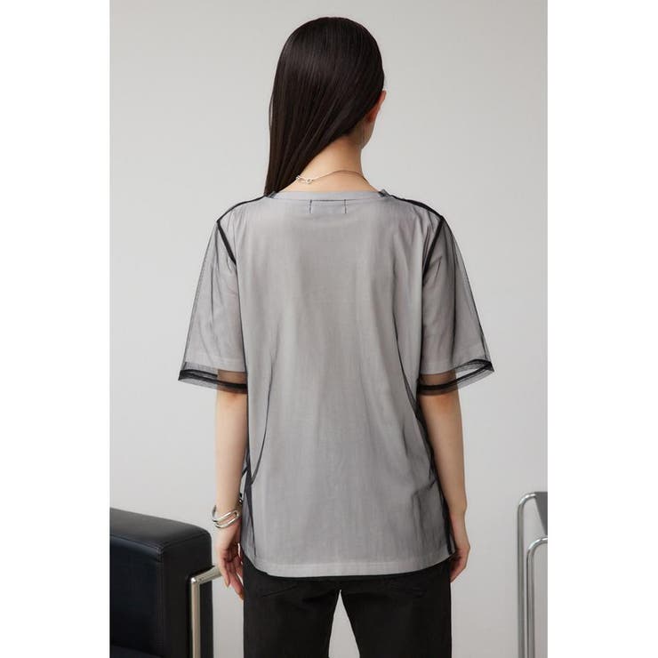 チュールレイヤードドロストトップス | AZUL BY MOUSSY | 詳細画像16 