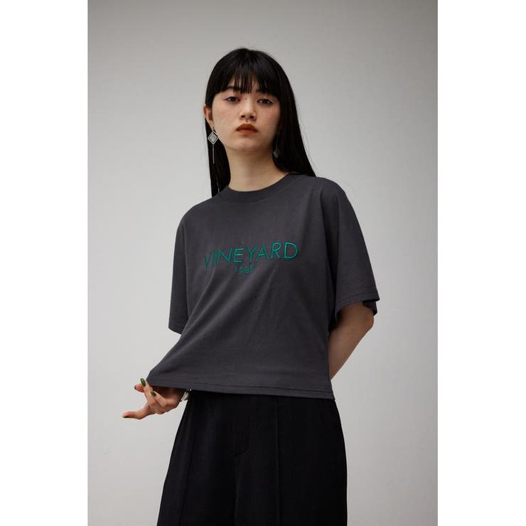 パネルショルダーロゴTシャツ[品番：AZLW0020992]｜AZUL BY MOUSSY