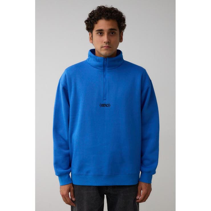 裏起毛ロゴハーフジッププルオーバー[品番：AZLW0022975]｜AZUL BY