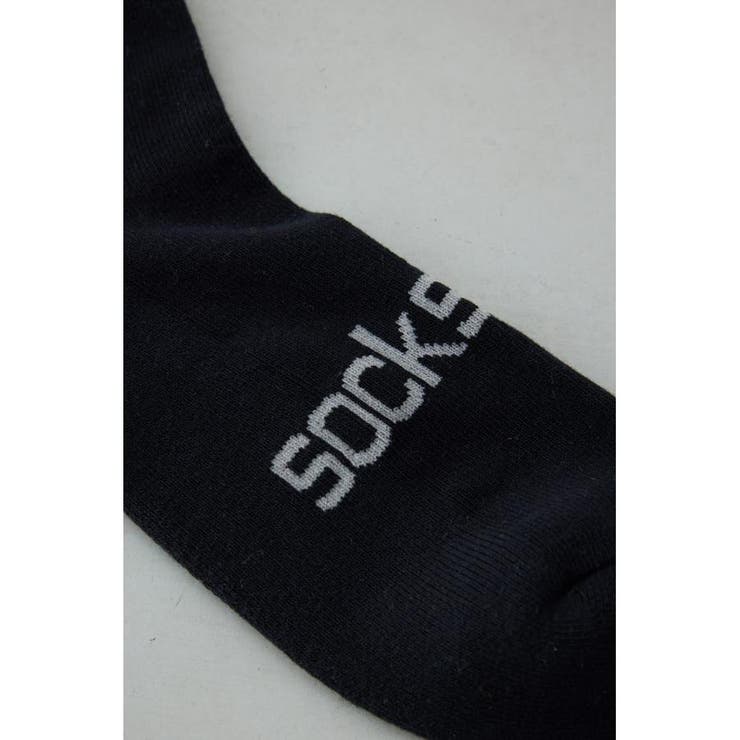 ジャガードロゴアングルソックス | AZUL BY MOUSSY | 詳細画像7 