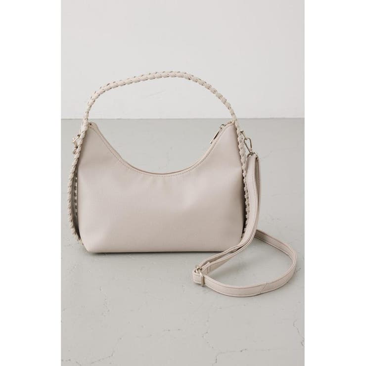 GREIGE | オーバーロックデザインハンドバッグ | AZUL BY MOUSSY