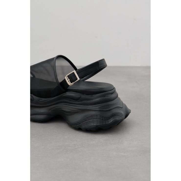 スニーカーソールシアーサンダル | AZUL BY MOUSSY | 詳細画像9 