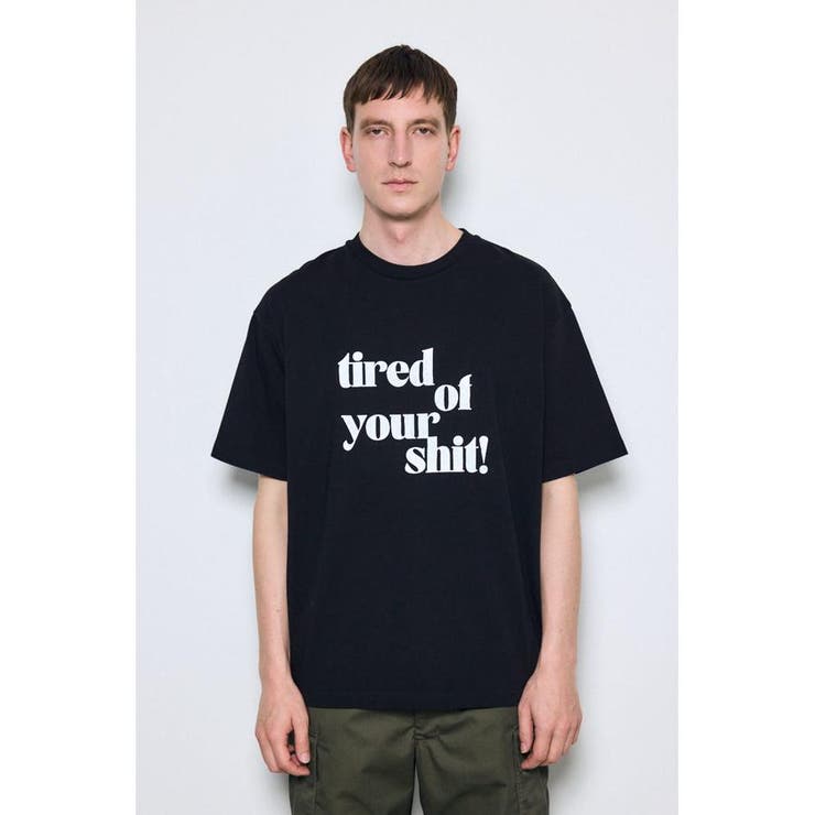tired of your shit Tシャツ | AZUL BY MOUSSY | 詳細画像18 