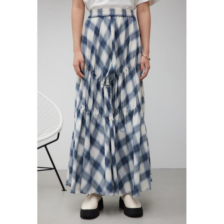 チェックボリュームスカート | AZUL BY MOUSSY | 詳細画像35 