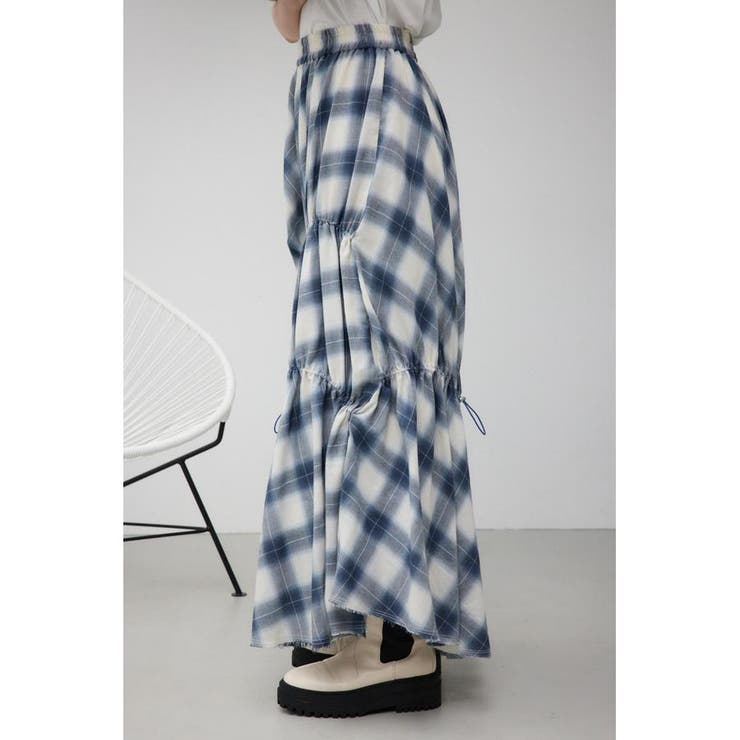 チェックボリュームスカート | AZUL BY MOUSSY | 詳細画像36 