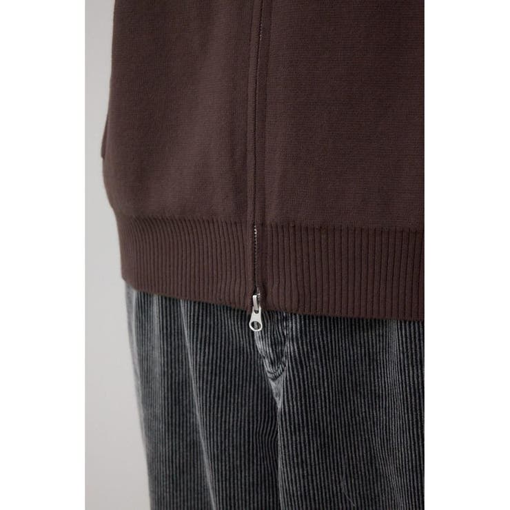 ジップアップ襟付きニットカーディガン | AZUL BY MOUSSY | 詳細画像23 