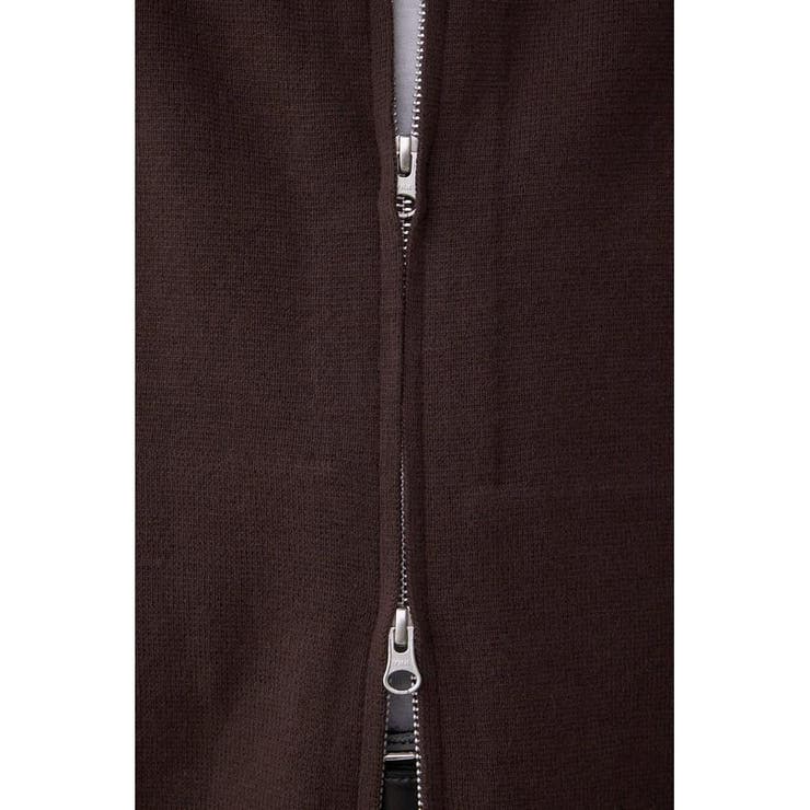 ジップアップ襟付きニットカーディガン | AZUL BY MOUSSY | 詳細画像25 