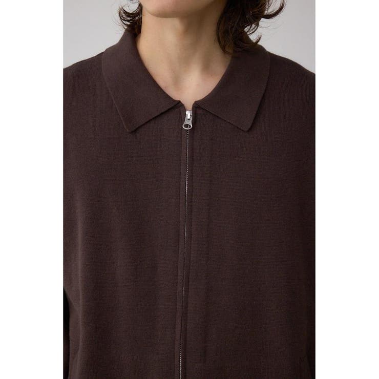 ジップアップ襟付きニットカーディガン | AZUL BY MOUSSY | 詳細画像20 