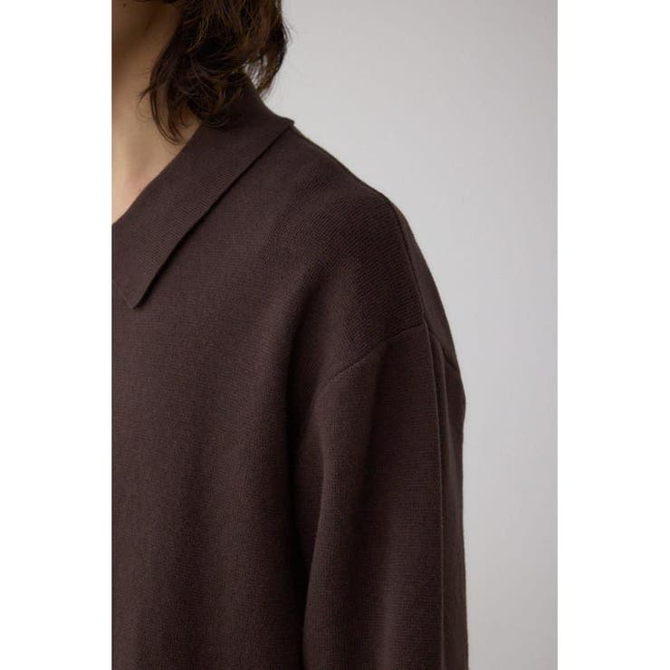 ジップアップ襟付きニットカーディガン | AZUL BY MOUSSY | 詳細画像21 