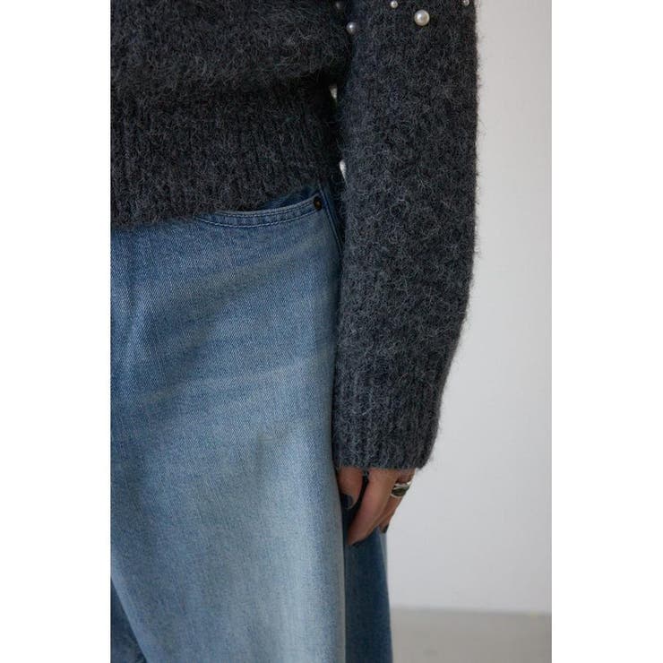 パールビジューニットトップス | AZUL BY MOUSSY | 詳細画像19 