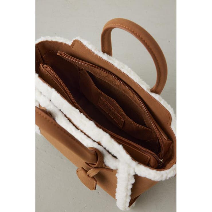 フェイクムートンハンドバッグ | AZUL BY MOUSSY | 詳細画像22 