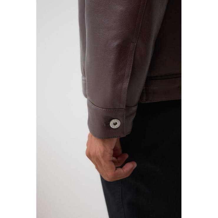 ボアライニング合皮ブルゾン | AZUL BY MOUSSY | 詳細画像28 