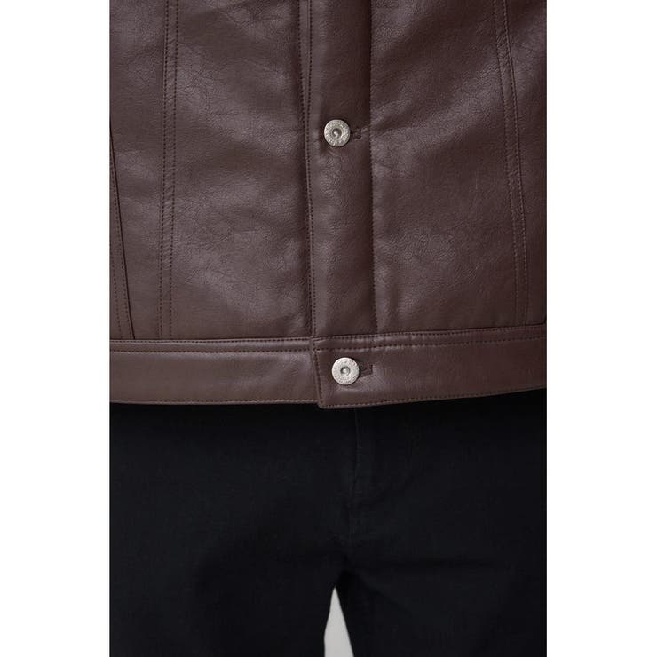 ボアライニング合皮ブルゾン | AZUL BY MOUSSY | 詳細画像30 