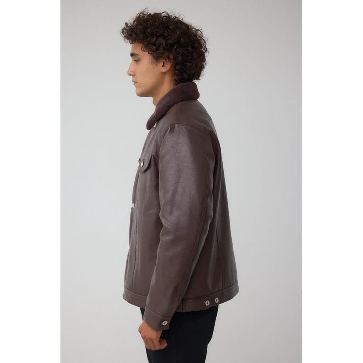 ボアライニング合皮ブルゾン | AZUL BY MOUSSY | 詳細画像22 