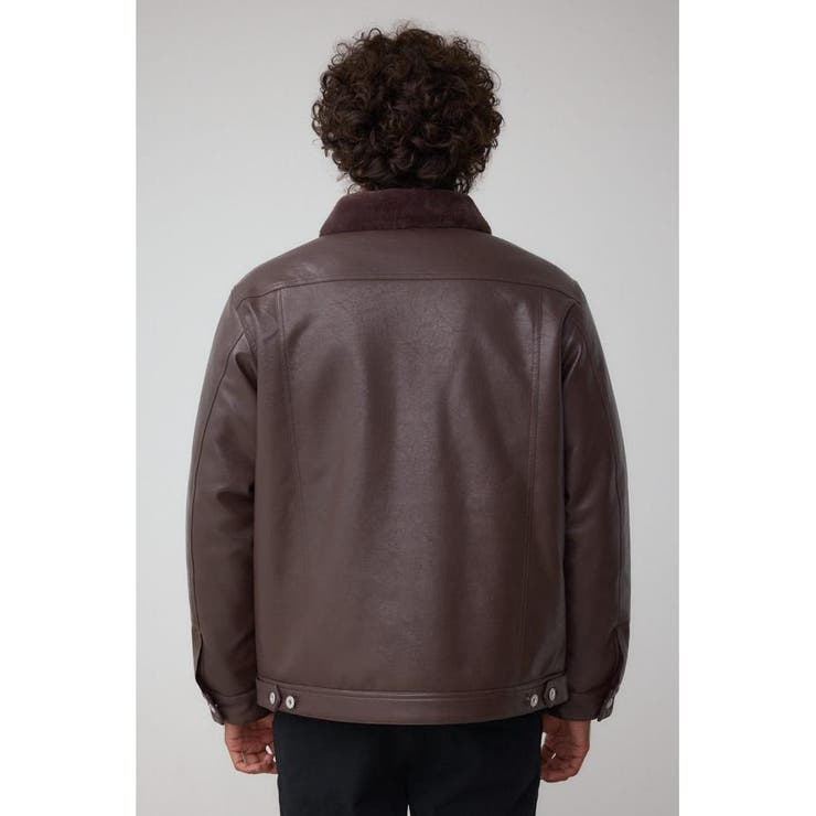 ボアライニング合皮ブルゾン | AZUL BY MOUSSY | 詳細画像23 