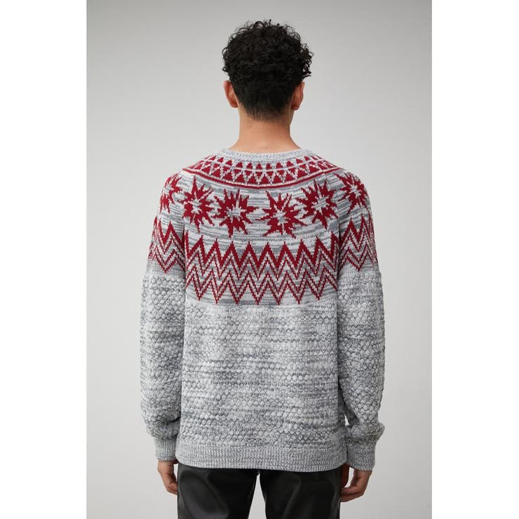 CIRCLE JACQUARD KNIT[品番：AZLW0020508]｜AZUL BY MOUSSY（アズール