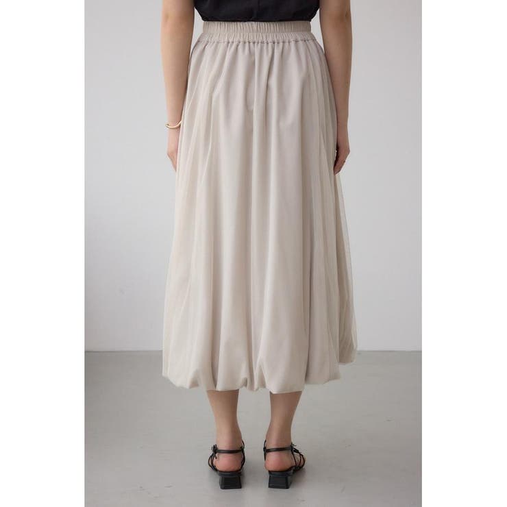 チュールレイヤードバルーンスカート | AZUL BY MOUSSY | 詳細画像6 