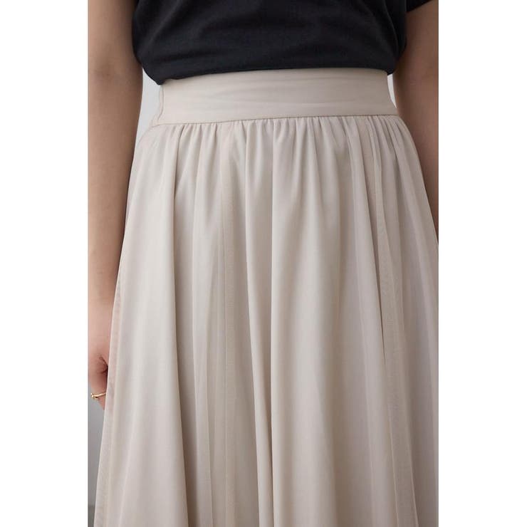 チュールレイヤードバルーンスカート | AZUL BY MOUSSY | 詳細画像7 