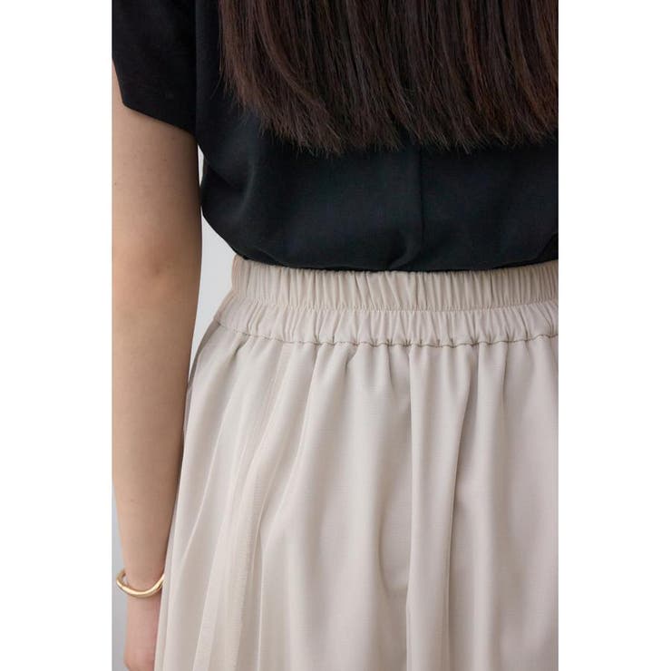 チュールレイヤードバルーンスカート | AZUL BY MOUSSY | 詳細画像8 