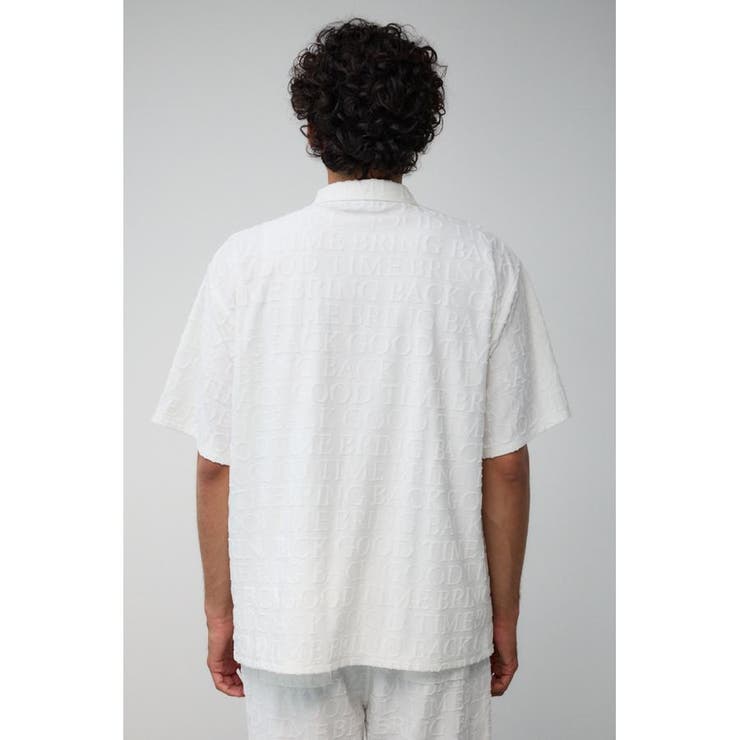 総柄パイルジャガードシャツ | AZUL BY MOUSSY | 詳細画像6 