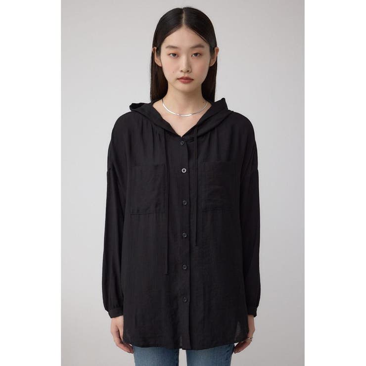 フード付きボタンシャツ | AZUL BY MOUSSY | 詳細画像16 