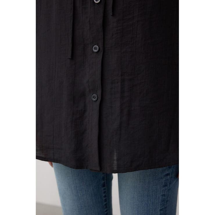 フード付きボタンシャツ | AZUL BY MOUSSY | 詳細画像23 