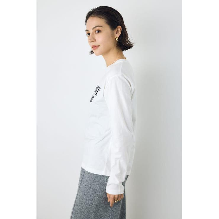 フロッキーロゴロンT | AZUL BY MOUSSY | 詳細画像2 