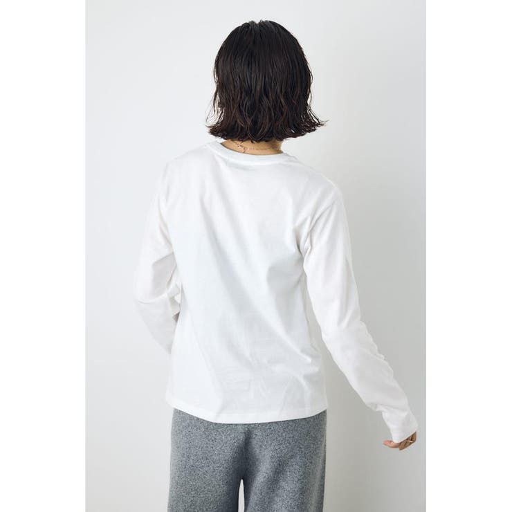 フロッキーロゴロンT | AZUL BY MOUSSY | 詳細画像3 