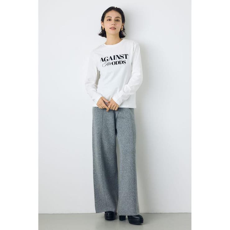 フロッキーロゴロンT | AZUL BY MOUSSY | 詳細画像4 