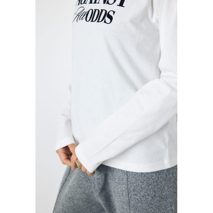 フロッキーロゴロンT | AZUL BY MOUSSY | 詳細画像7 