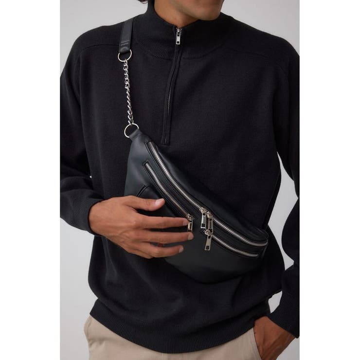 ファスナーデザインボディーバッグ | AZUL BY MOUSSY | 詳細画像2 