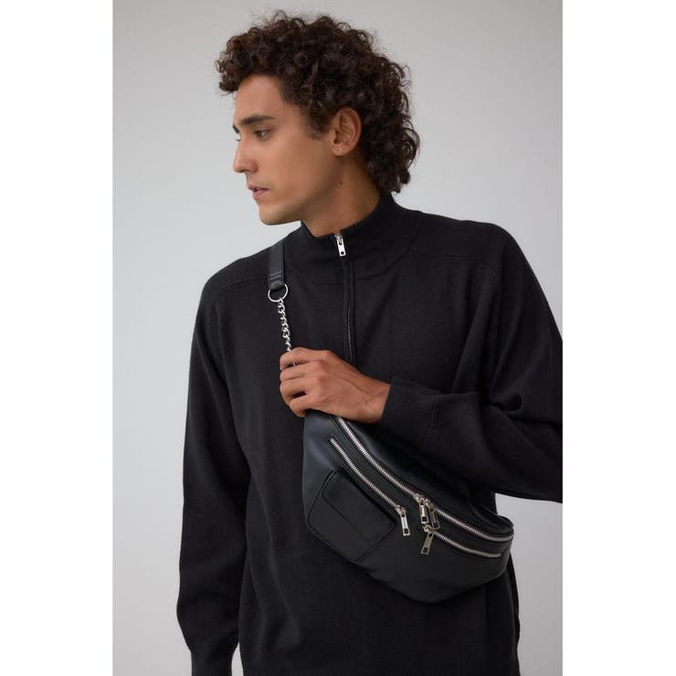 ファスナーデザインボディーバッグ | AZUL BY MOUSSY | 詳細画像3 