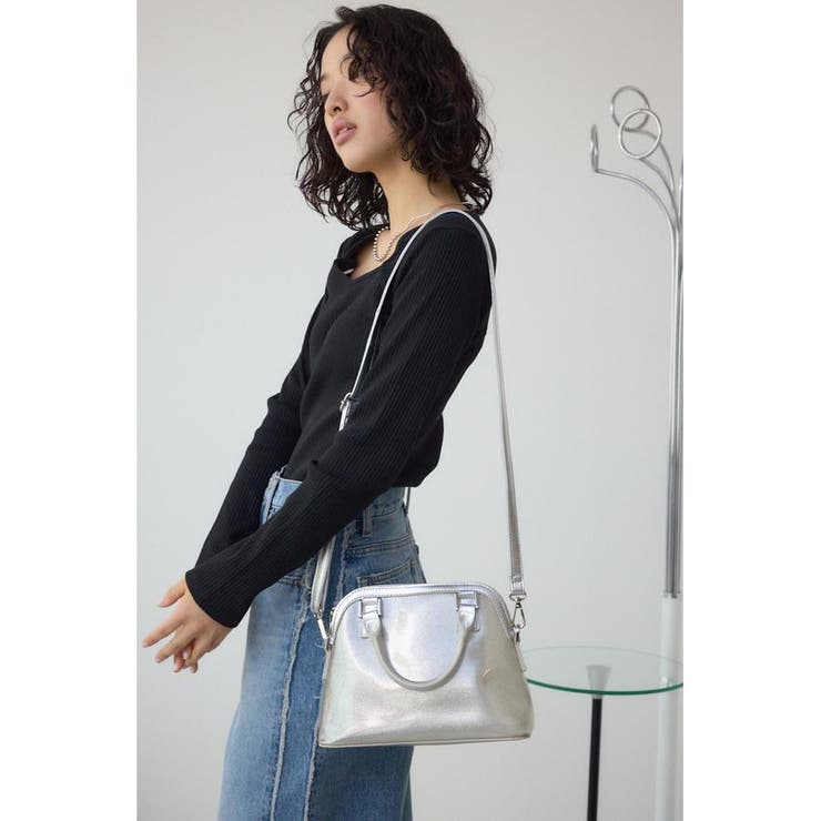 ダブルジッパークリアバッグ | AZUL BY MOUSSY | 詳細画像14 