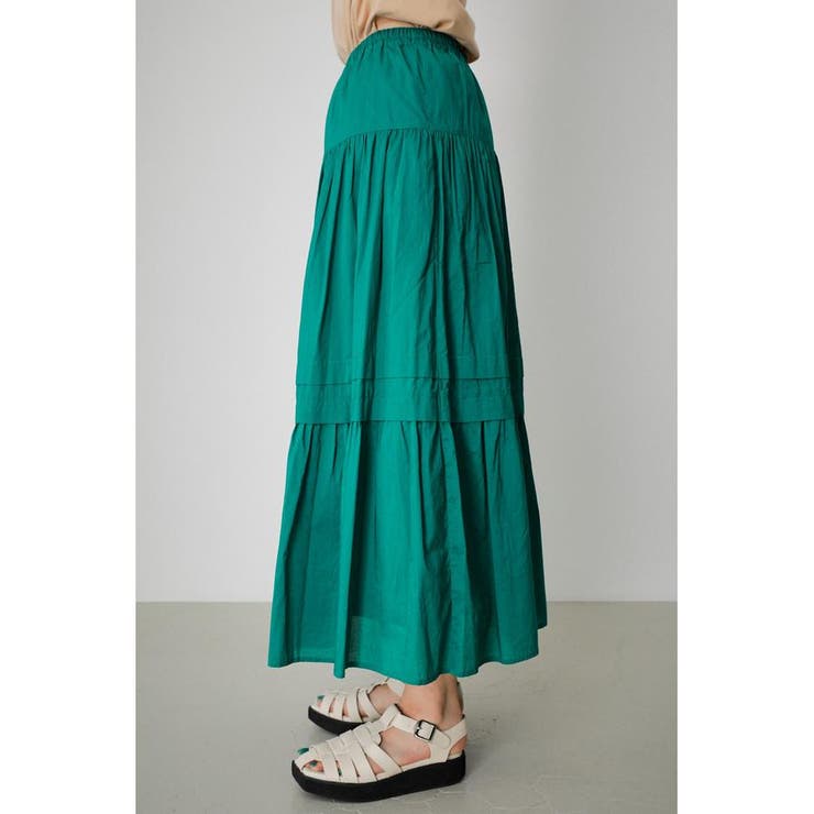 COTTON TIERED SKIRT[品番：AZLW0019958]｜AZUL BY MOUSSY（アズール ...