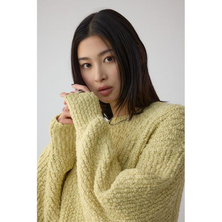 ブークレードルマンニットトップス | AZUL BY MOUSSY | 詳細画像12 