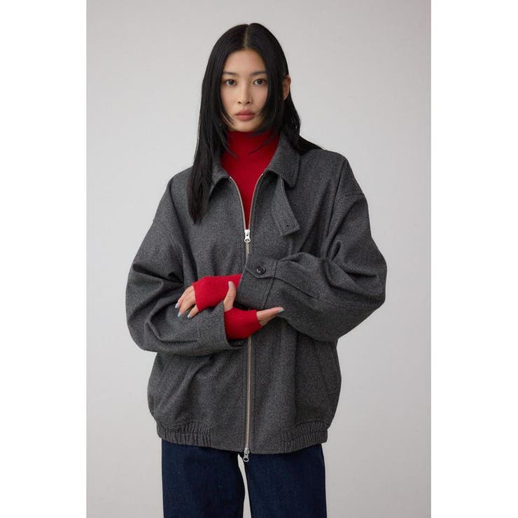 2WAY ジップブルゾン | AZUL BY MOUSSY | 詳細画像2 