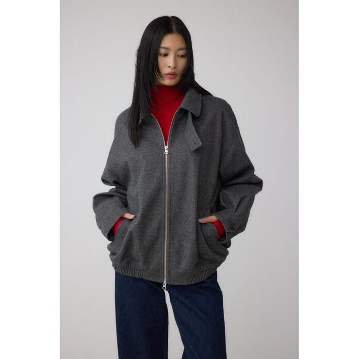 2WAY ジップブルゾン | AZUL BY MOUSSY | 詳細画像3 