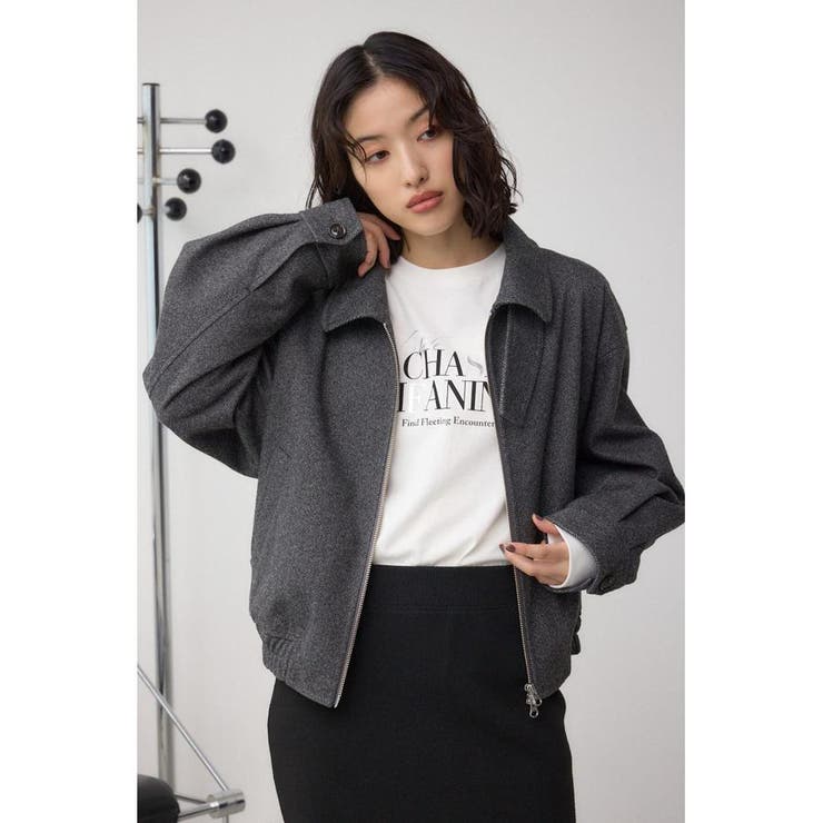 2WAY ジップブルゾン | AZUL BY MOUSSY | 詳細画像5 